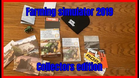 Farming Simulator Collectors Edition Unboxing Youtube