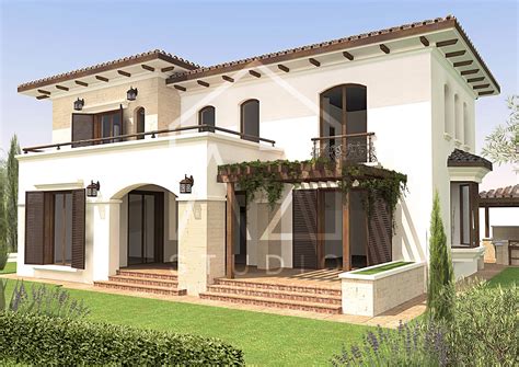 Casa Mediteraneana Stil Spaniol 325mp Proiect Premium Gata Imediat