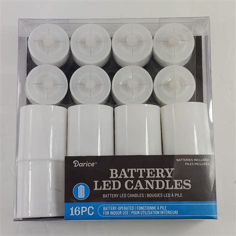 Battery-Operated Votive Candles | Bargainwizz