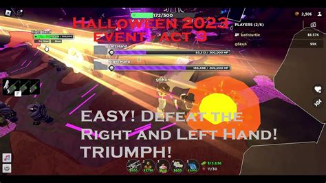 Duo Triumph Act Halloween Event Tower Defense Simulator Roblox