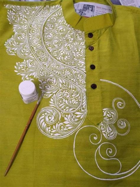 Pin By Moon On Punjabi And Saree Design Fabric Paint Diy Fabric