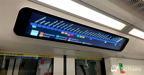 More Downtown Line Trains Have Been Upgraded With New Lcd Dynamic Route