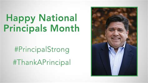 Happy National Principals Month From Governor Pritzker Youtube