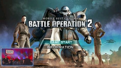 Mobile Suit Gundam Battle Operation Steam Launch Stream Youtube