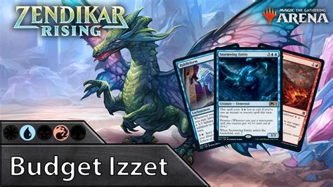 Budget Izzet Spells In Zendikar Rising Standard Mtg Arena Youtube