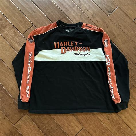 Vintage Harley Davidson Sweatshirt Size XL Feel Depop