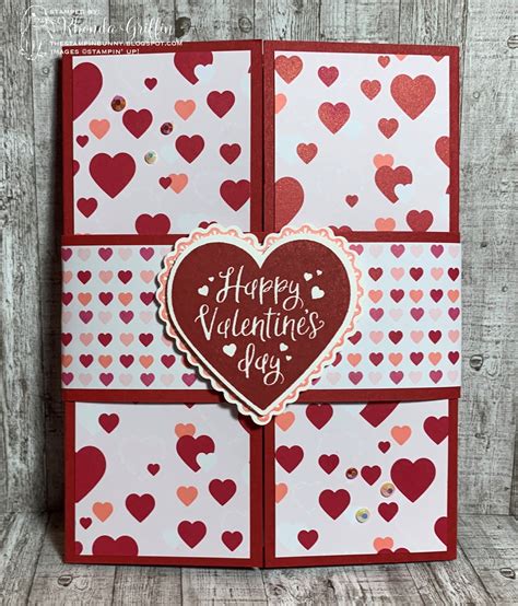 The Stampin' Bunny: Valentine Heartfelt Stampin' Up! Banded Gatefold ...