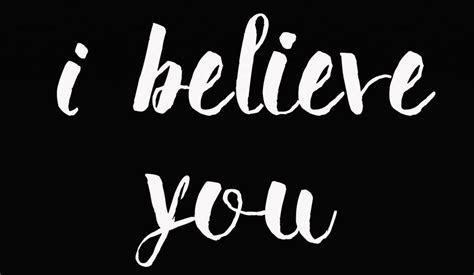 I believe in you or I believe you? | Andrea Althoff