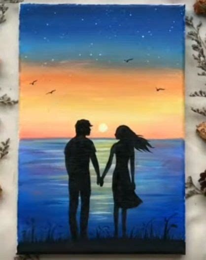 50 couples painting ideas – Artofit