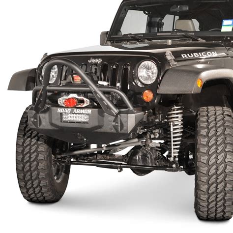 Road Armor Stealth Series Stubby Front Winch Hd Bumper With Light