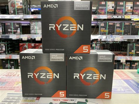 ツクモパソコン本店 On Twitter 【本店bfcpuコーナー】 お待たせしました。 Amd Ryzenシリーズ2種類再入荷です