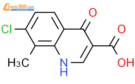 302949 00 4 3 Quinolinecarboxylic Acid 7 Chloro 1 4 Dihydro 8 Methyl 4