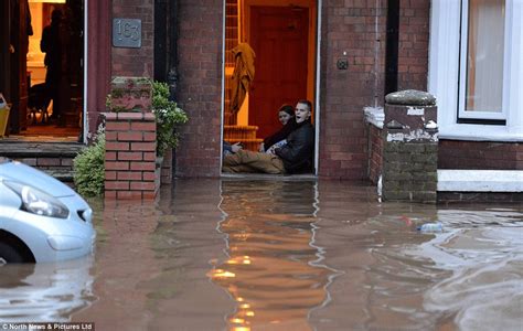 Storm Desmond Photographs Show Widespread Flooding Across Cumbria