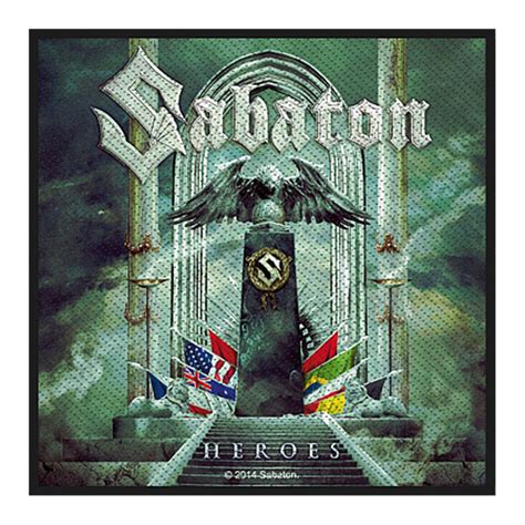 Sabaton Heroes Patch Swag | Loudtrax