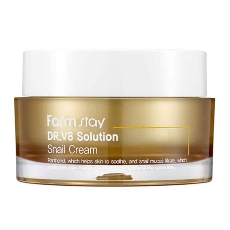 Farmstay Dr V Solution Snail Cream Beautifyme Kozmetika