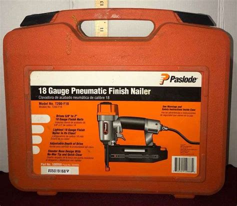 Paslode 18 Gauge Pnuematic Finish Nailer Sherwood Auctions