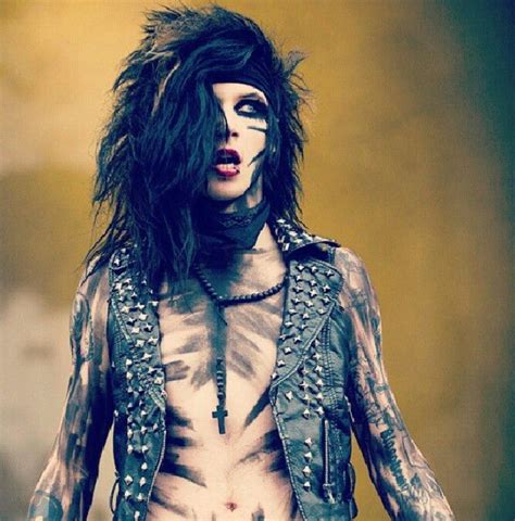 Andy Biersack Emo Bands Music Bands Andy Biersak Andy Sixx Black