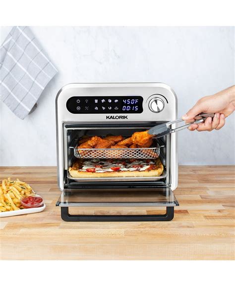 Kalorik 12 Quart Electric Digital Air Fryer Oven 1500w Macys