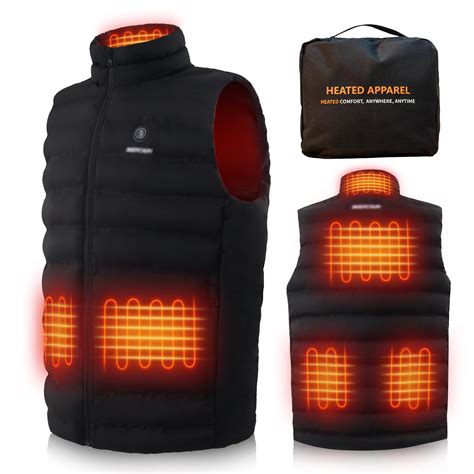 Aptoco Electric Heated Vest For Men Women With Usb Charging Battery