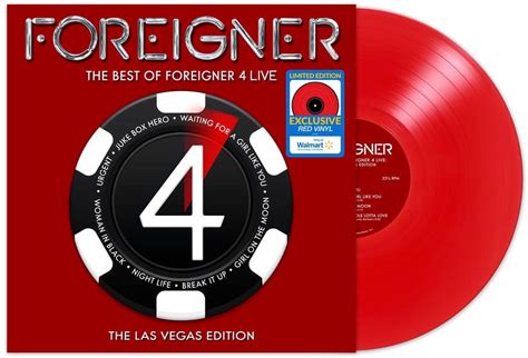 Foreigner The Best Of Foreigner 4 Live The Las Vegas Edition