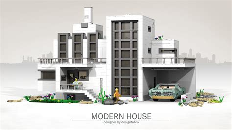 Lego Ideas Modern House Atelier