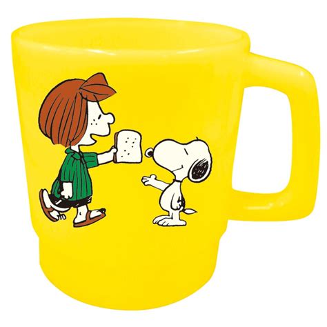 【楽天市場】peanuts プラマグs 230ml スヌーピー ペッパーミントパティ イエロー コーヒーマグ コーヒーマグカップ