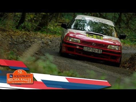 F Bi N L Ng Mecsek Rallye Versenyz I Film Youtube