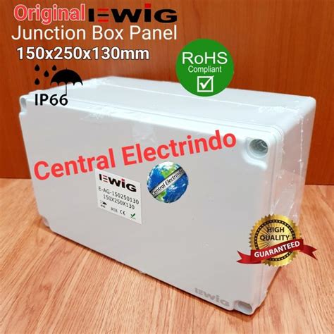 Jual Junction Box AG 150x250x130mm Box Panel Plastik ABS EWIG Polos