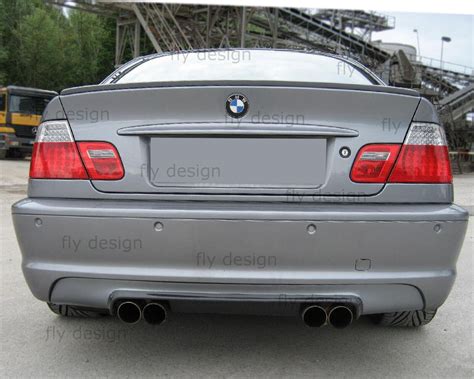 Convient pour BMW e36 Cabriolet Spoiler Aileron Peint Lèvre Arrière