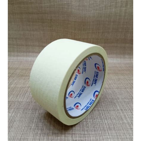 jual lakban kertas mm   masking tape besar   star lakban