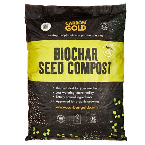 Biochar Seed Compost Carbon Gold