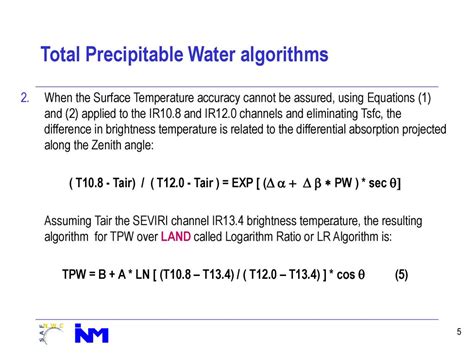 Pge06 Tpw Total Precipitable Water Ppt Download