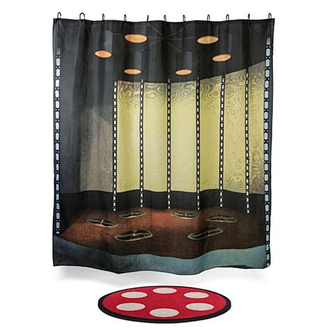 Star Trek Transporter Room Bath Mat & Shower Curtain Set - GeekAlerts