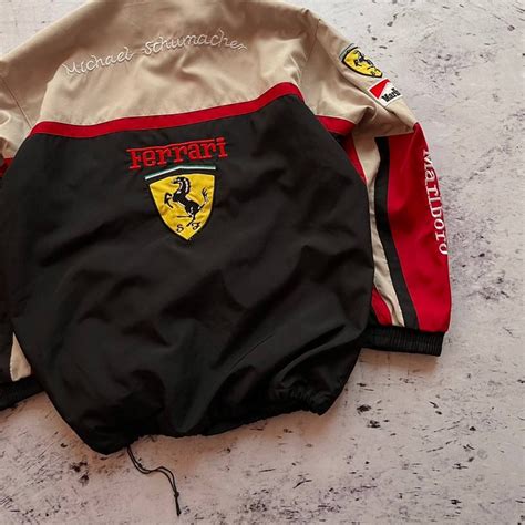 Vintage Malboro Ferrari Racing Jacket Grailed