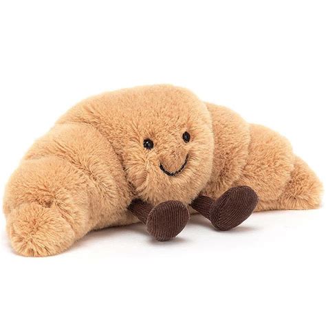 Jellycat Amuseable Croissant Cute Stuffed Animals Kawaii Plush