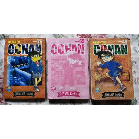 Manga Komik Comic Detective Conan Preloved Shopee Malaysia