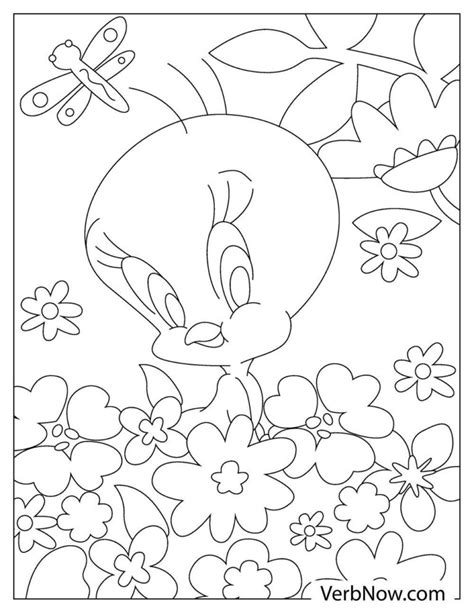 Free TWEETY BIRD Coloring Pages for Download (Printable PDF)