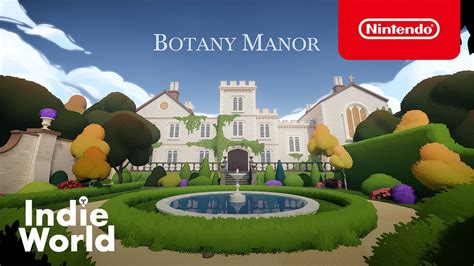 Botany Manor Announcement Trailer Nintendo Switch Youtube