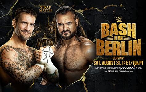 What Is A Strap Match Explained Ahead Of CM Punk Vs Drew McIntyre At