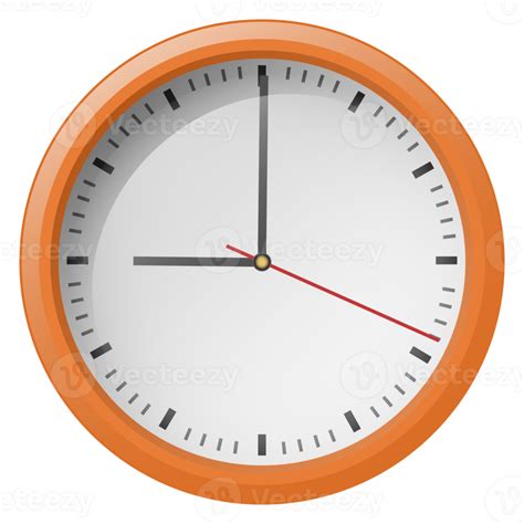 Reloj Redondo Moderno Png