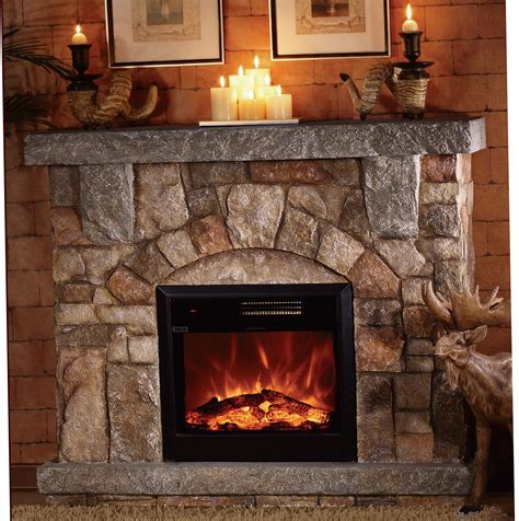 21 Cute Stone Fireplace Electric - Home, Family, Style and Art Ideas