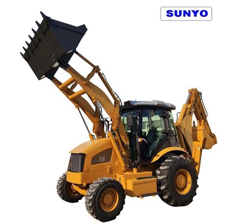 Sunyo Sy Model Backhoe Loader Is Excavator And Wheel Loader Best