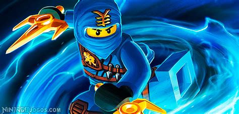 Ninjago Jay De Lego Jogos Ninja Azul Mestre Elemental De Relâmpago