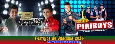 JAGUARARI CONFIRA A PROGRAMAÇÃO DOS FESTEJOS DE JUACEMA 2016 Portal