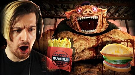 A Terrifying Fast Food Horror Game Happy S Humble Burger Farm Full