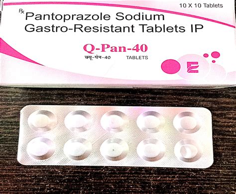 Pantoprazole Sodium Gastro Resistant Tablets IP 40 Mg At Rs 140 Box In