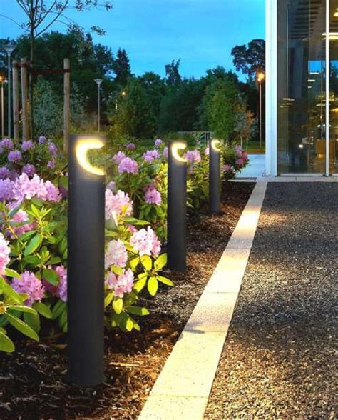 Aluminium Warm White Pasolite B Mm Led Kobra Bollard Light Ww