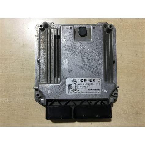 Engine Ecu Bosch Med171 0261s09637 Vag 03c906021ab