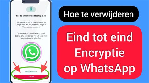 Hoe End To End Codering In Whatsapp Whatsapp End To End