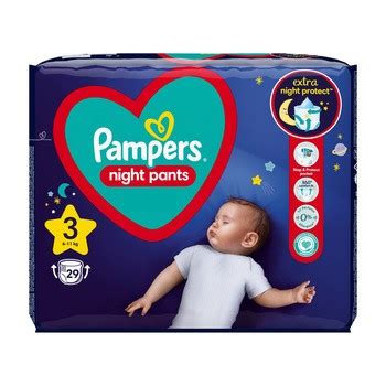 Pampers Night Pants 3 6 11 Kg Pieluchomajtki Jednorazowe Na Noc 29 Szt